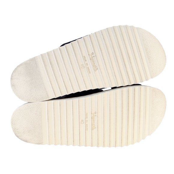 HOMERS ARTISAN $300 Platform Slide Sandals Women's 40/10 - Made in SPAIN - Picture 4 of 7